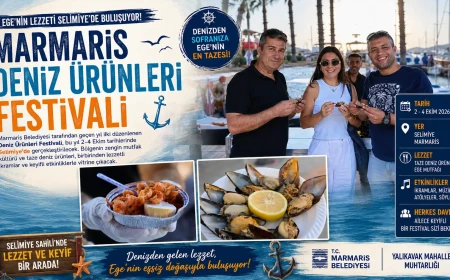 Marmaris Deniz Ürünleri Festivali Bu Yıl Selimiye'de Kapılarını Açmaya Hazırlanıyor