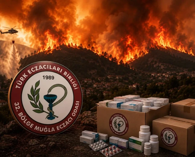 Muğla Eczacı Odası'ndan Orman Yangınları Ve Sağlık Desteği Açıklaması