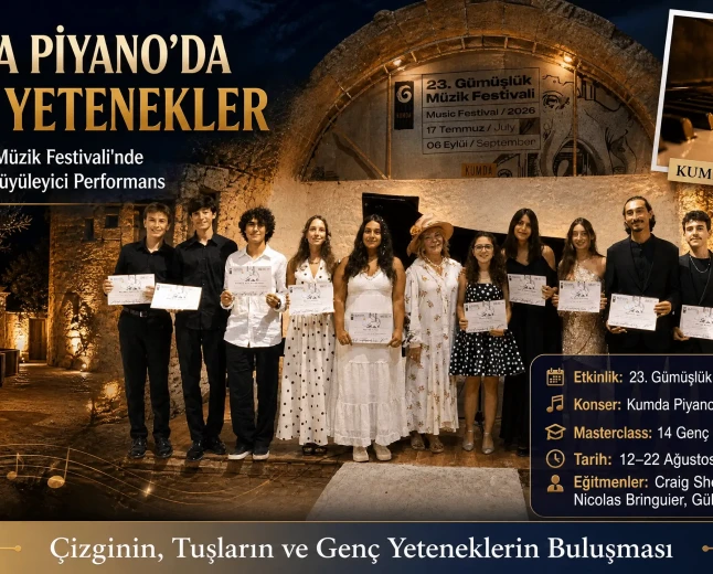 23. Gümüşlük Müzik Festivali'nde Kumda Piyano Coşkusu: Genç Yetenekler Sahne Aldı