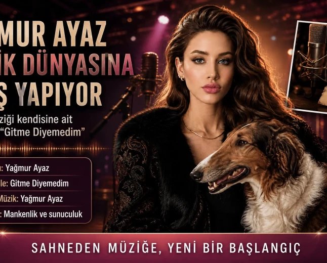 Yağmur Ayaz Müzik Dünyasına Adım Attı: “Gitme Diyemedim” Yayında