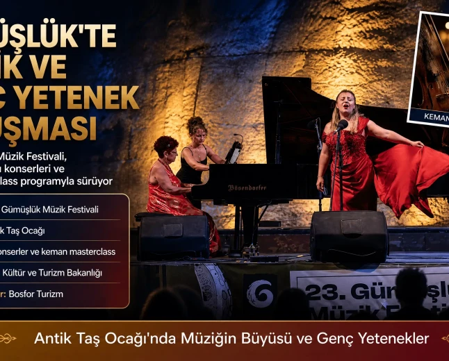 23. Gümüşlük Müzik Festivali’nde Klasik Müzik Rüzgarı: Antik Taş Ocağı ve Toprak Ev'de Unutulmaz Anlar