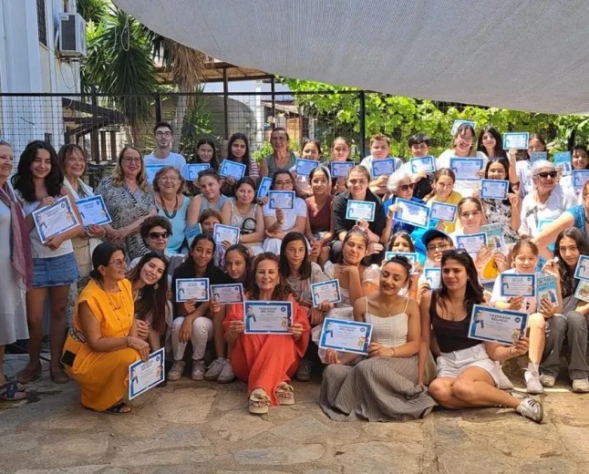 ÇYDD Bodrum Şubesi 25. Yaz Etkinlikleri Kapanış Töreniyle Sona Erdi