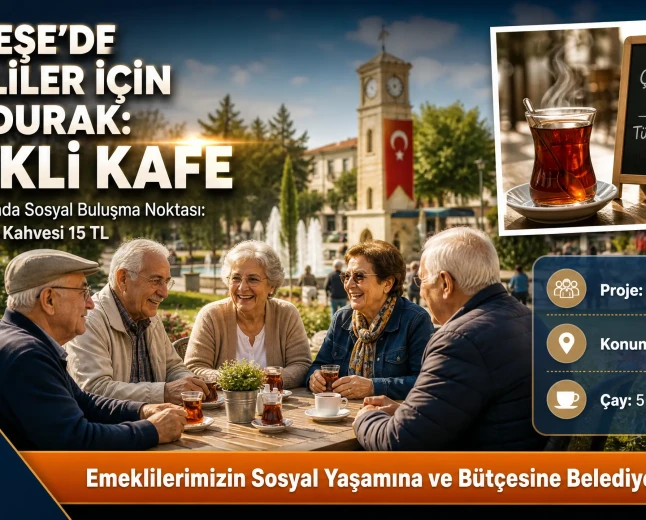 Menteşe Belediyesi'nden Emekliler İçin Yeni Yaşam Alanı: Emekli Kafe Hizmete Açılıyor