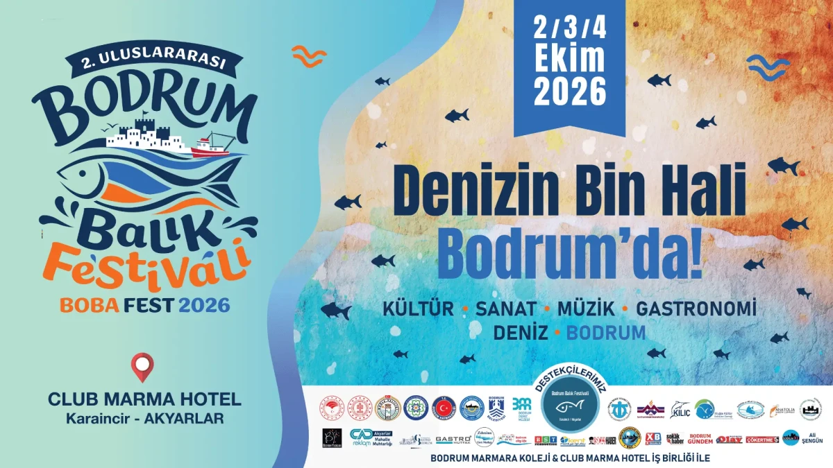 Uluslararası Bodrum Balık Festivali İkinci Yılında Üç Güne Yayılıyor: Karaincir Akyarlar'da Deniz Coşkusu