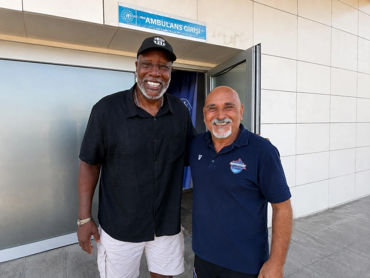 Efsane İsim Audie Norris Çağdaş Bodrum Spor Altyapısıyla Buluştu: Genç Sporculara İlham Oldu