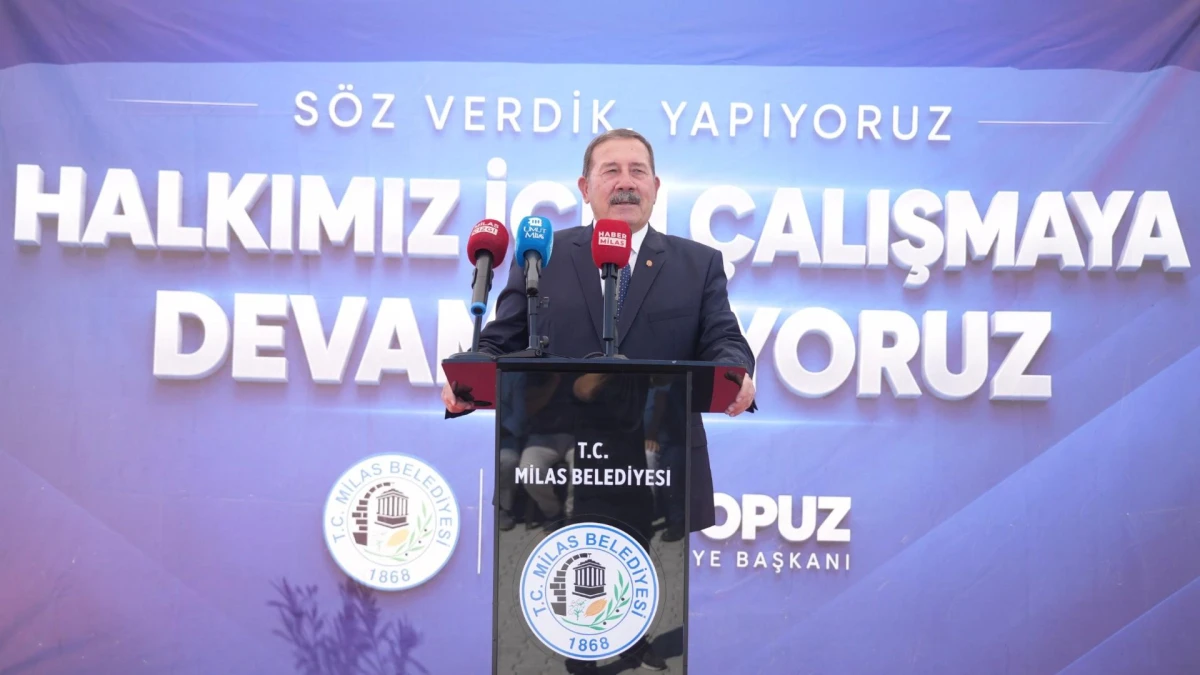 Milas Belediyesi Tarafından İnşa Edilen Modern Taziye Evi Törenle Hizmete Açıldı