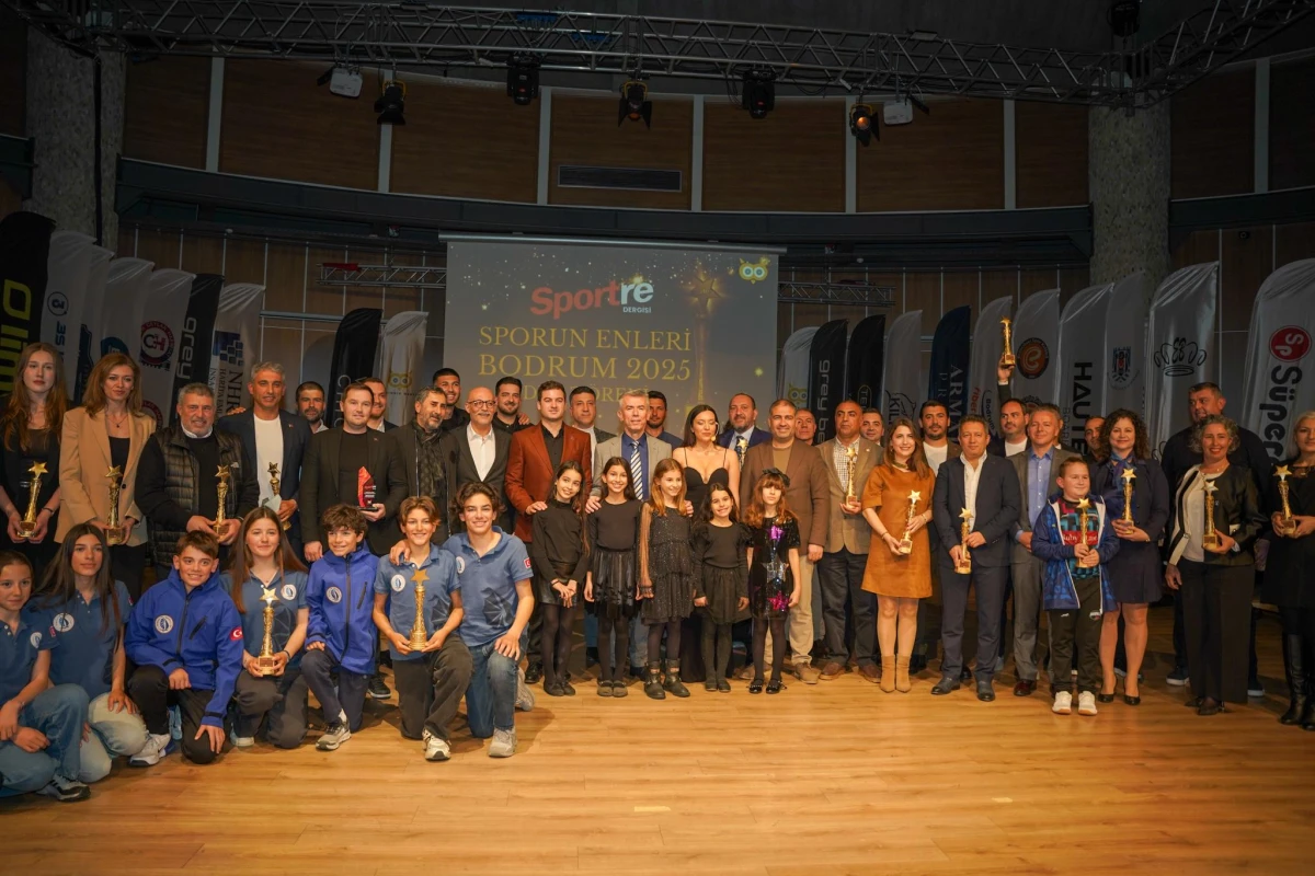 Sporun Enleri Bodrum 2026 Ödül Töreni Yarın Akşam Herodot Kültür Merkezi'nde Gerçekleştirilecek