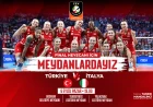 Filenin Sultanları’nın Avrupa Şampiyonası Finali Bodrum Meydanlarında Dev Ekranlardan Yayınlanacak