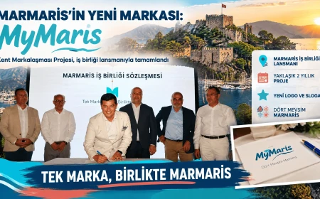 Marmaris'te Kent Markalaşması Projesi Tamamlandı: Yeni Slogan "MyMaris" Oldu
