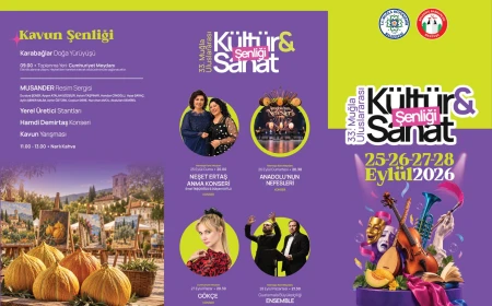 Menteşe Kültür ve Sanat Şenliği: Dört Günlük Coşku Başlıyor