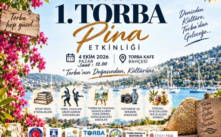 Bodrum’da Sanat ve Doğa Buluşuyor: 1. Torba Pina Etkinliği