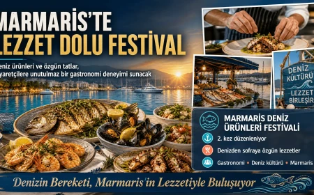 Marmaris Deniz Ürünleri Festivali İçin Geri Sayım Başladı: Eşsiz Lezzetler Ziyaretçilerini Bekliyor