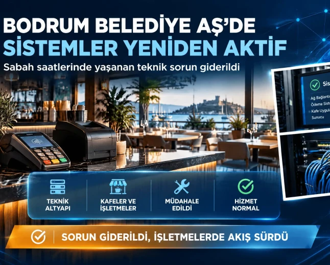 Bodrum Belediyesi AŞ İşletmelerinde Yaşanan Altyapı Krizi Çözüme Kavuştu