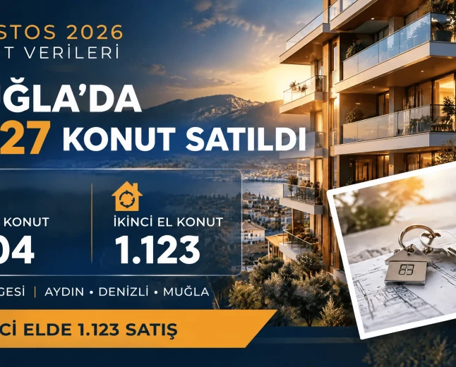 Türkiye Genelinde Ağustos Ayı Konut Satış İstatistikleri Açıklandı