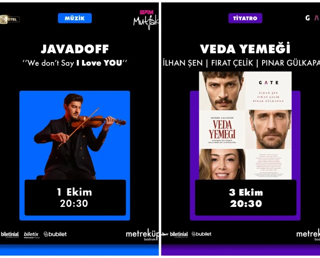 Metreküp Bodrum’da Sanat Dolu Hafta: Javadoff Ve “Veda Yemeği” Bodrumlu Sanatseverlerle Buluşuyor