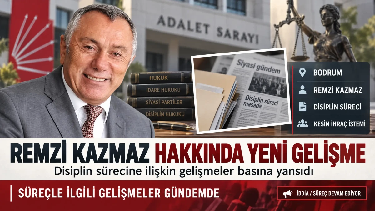 CHP’den İhraç Edilenler Arasında Yer Alan Remzi Kazmaz’ın Süreci Kamuoyunda Yankı Uyandırdı