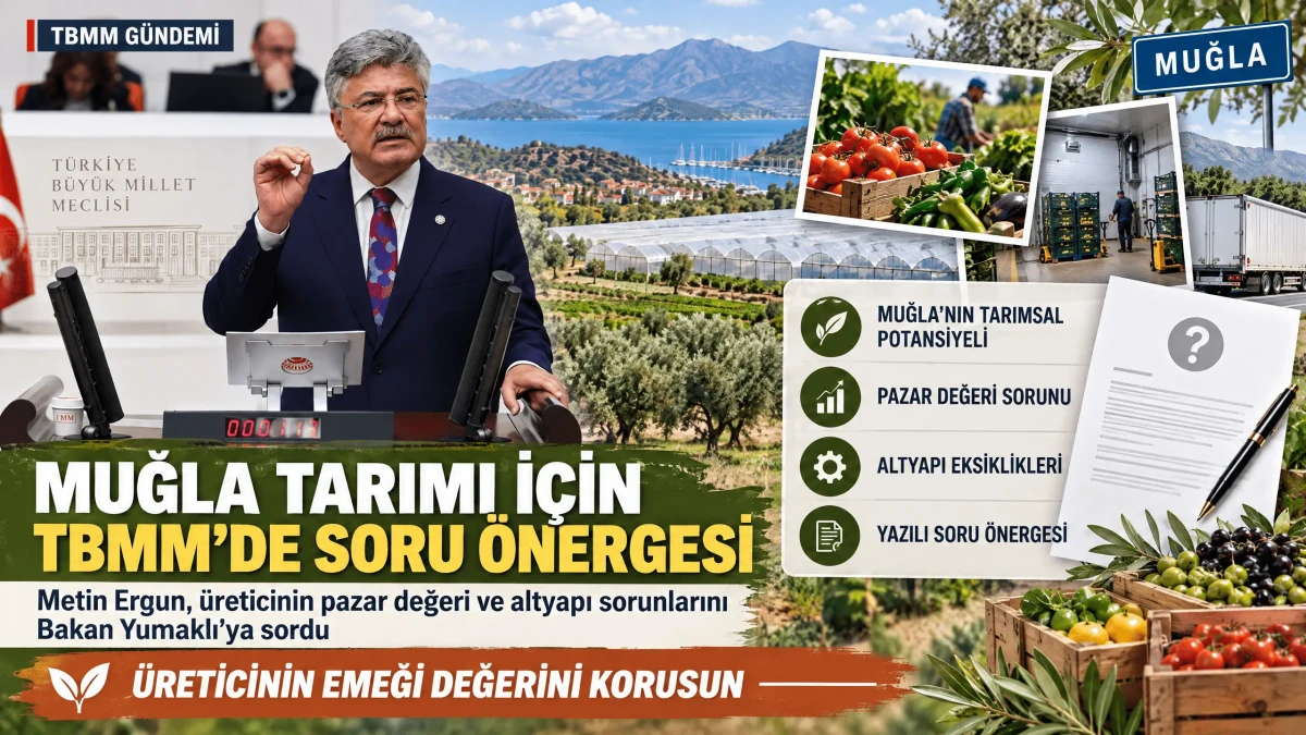 Muğla Tarımında Soğuk Hava Deposu Krizi TBMM Gündemine Taşındı