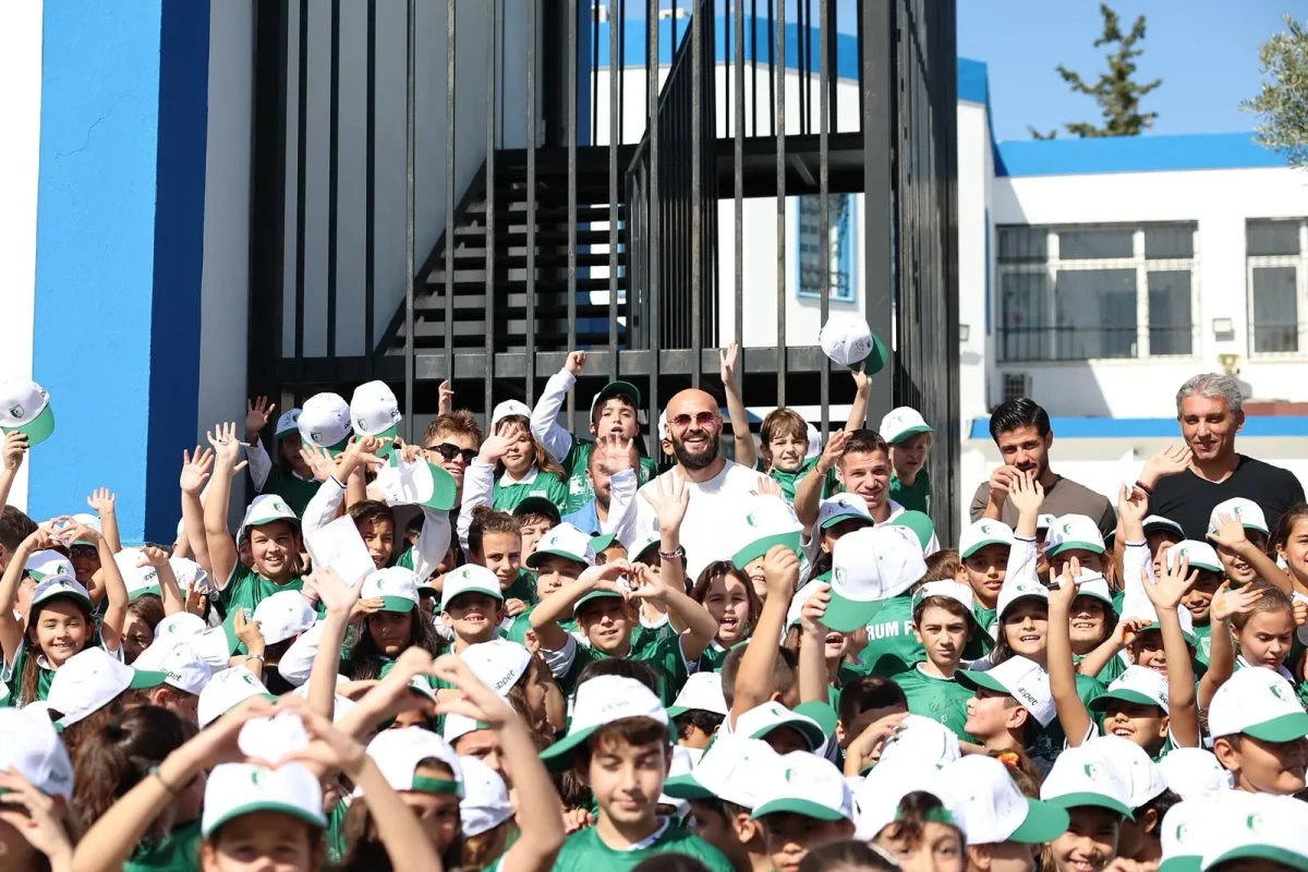 Bodrum FK’dan Anlamlı Ziyaret: “Bodrum’un Gençleri, Bodrumspor ile El Ele” Projesi Öğrencilerle Buluştu