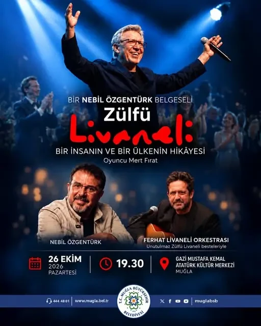Muğla Büyükşehir Belediyesi’nden Cumhuriyet’in 103. Yılına Özel Etkinlik: “Zülfü Livaneli Belgeseli Ve Orkestrası Müzikseverlerle Buluşacak”