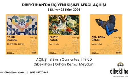 Dibeklihan Kültür ve Sanat Köyü Ekim Ayını Üç Yeni Sergiyle Karşılıyor