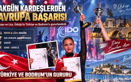 Bodrumlu Akgün Kardeşler Avrupa Dans Sahnesinde Zirveye Tırmandı
