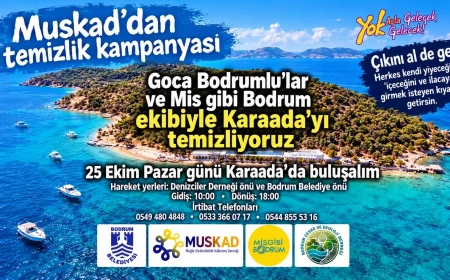 MUSKAD’dan Karaada’da Çevre Temizliği: “Çıkını Al Da Gel” Çağrısıyla Gönüllüler Buluşuyor