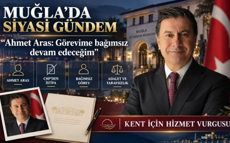 Muğla Büyükşehir Belediye Başkanı Ahmet Aras CHP’den İstifa Etti: “Görevimi Bağımsız Olarak Sürdüreceğim”