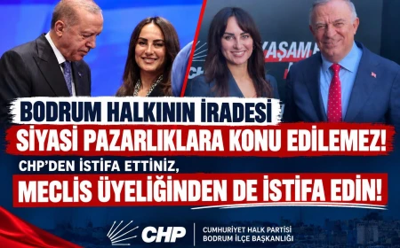 CHP Bodrum İlçe Başkanlığı’ndan Asuman Gülsoy’a İstifa Çağrısı: “Seçmenin Oylarını Yanınızda Götüremezsiniz”