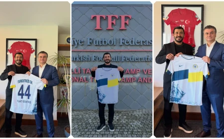 Turgutreisspor Başkanı Gökhan Akkuş’tan TFF’ye Kritik Ziyaret: “Mücadelemize Kararlılıkla Devam Ediyoruz”