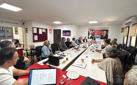 CHP Bodrum İlçe Başkanlığı’nda Önceki Dönem Başkanlardan Kritik İstişare Toplantısı