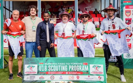 Bodrum FK’dan Uluslararası Vizyon: “Bodrum’dan Dünyaya” Projesinin İlk Durağı Burkina Faso Oldu