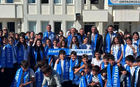 Denizin Kızları Suzan–Abdulhakim Bilgili Ortaokulu’nda: Şampiyonlardan Öğrencilere Unutulmaz Ziyaret