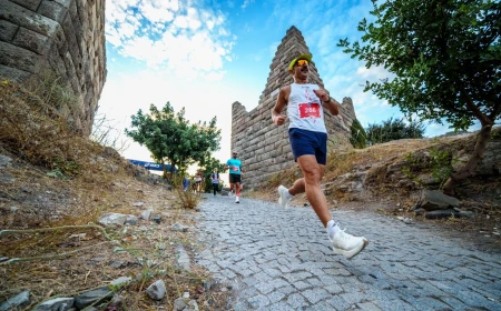 Dokuzuncu Uluslararası Bodrum Yarı Maratonu Tamamlandı: 23 Ülkeden 2 Bin 500 Sporcu Bodrum'da Koştu