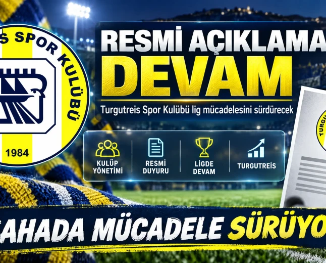 Turgutreis Spor Kulübü’nden Net Karar: “Yolumuza Devam Ediyoruz”