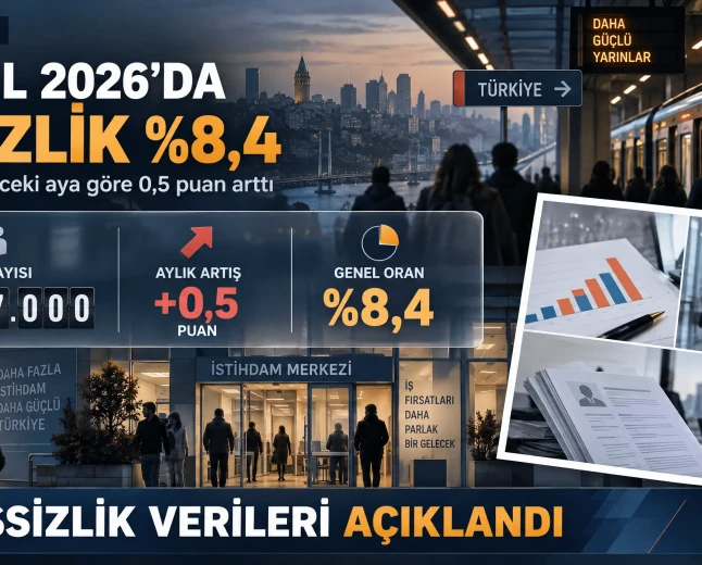 Eylül 2026 İşgücü İstatistikleri: İşsizlik Oranı %8,4 Oldu