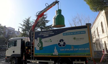 3,5 Ton Cam Atık Toplandı