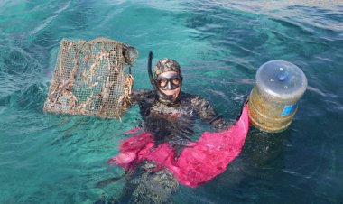 Akyarlar'da Deniz Dibi Temizliği