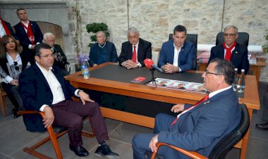 Mehmet Tosun'dan Kocadon Ve Kaynar'a Hayırlı Olsun Ziyareti