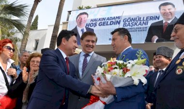 Bodrum Belediye Başkanı Aras Görevi Kocadon’dan Devraldı