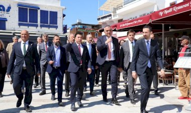 Turizm Bakanı Bodrum’da İncelemelerde Bulundu