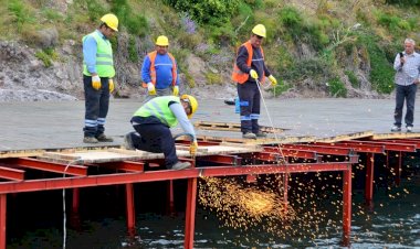 Kaçak İskelenin Yıkım İşlemine Başlandı