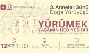 3.Anneler Günü Doğa Yürüyüşü