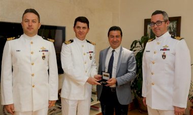 Komutanlardan Başkan Aras'a Ziyaret