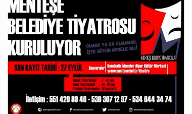 Menteşe Belediye Tiyatrosu Kuruluyor