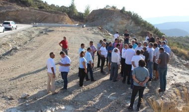 Milas OSB'de Altyapı İşleri Bitti Geçici Kabul Süreci Başladı