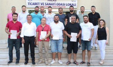 Sınavı Başardılar, Belgelerini Aldılar