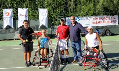 Tekerlekli Sandalye Tenis Türkiye Şampiyonası 3.Kez Bodrum’da Başladı