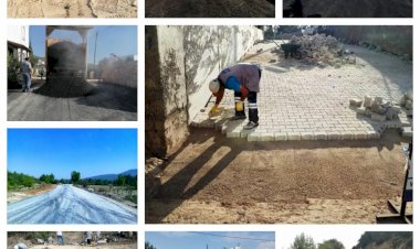 Bodrum Belediyesi’nden Yollara 47 Bin Ton Sıcak Asfalt