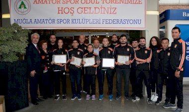 Menteşeli Sporculara ASKF’den Yılın Sporcusu Ödülü