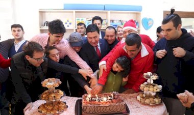 Başkan Aras 2019'un Son Gününde Özel Öğrencilerle Bir Araya Geldi